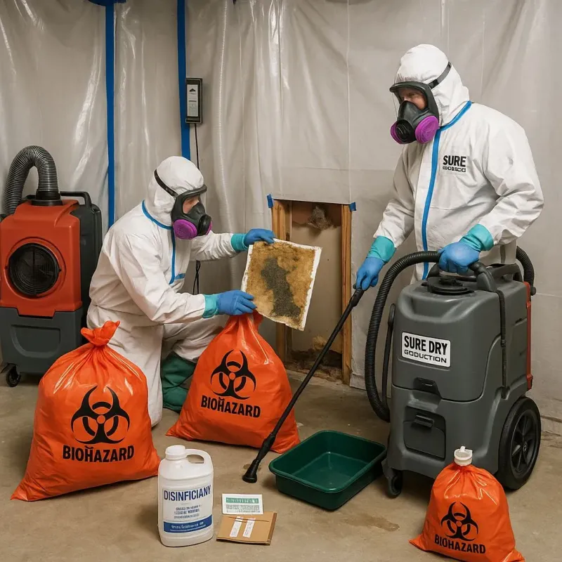 Contaminated Water Handling Protocols process in Holliday, TX